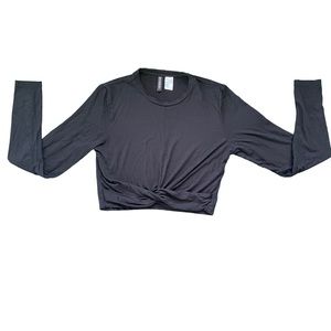 H&M Long sleeve Crop Top